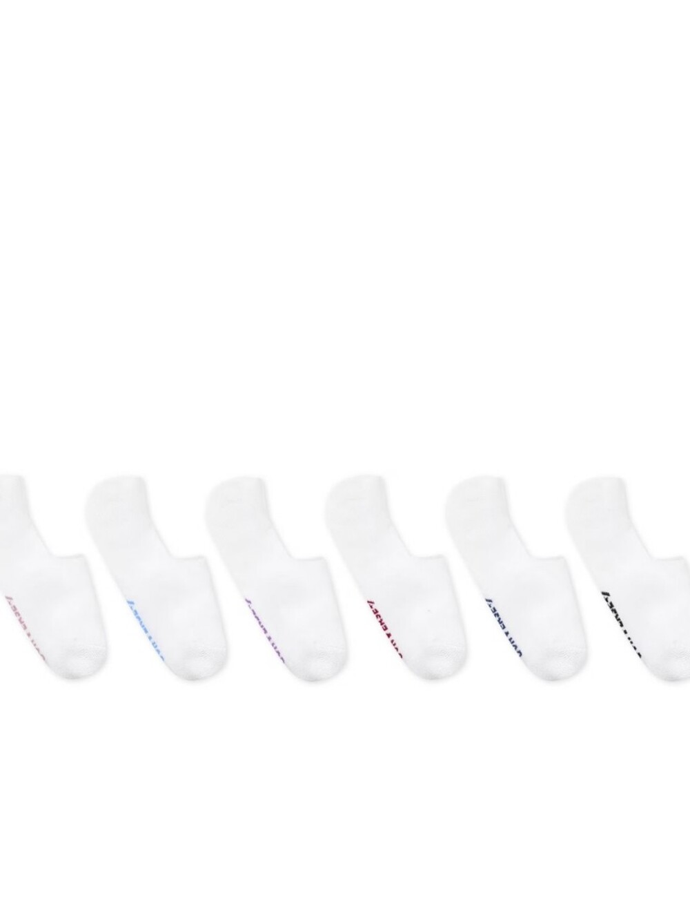 Converse 6-PK Foundational Liner Socks- Multi